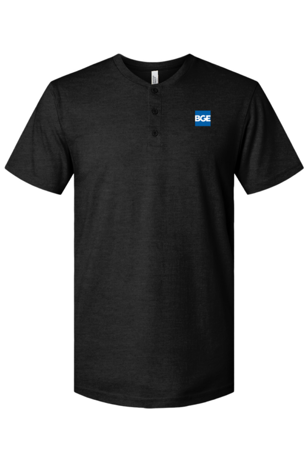 Men's CVC Henley Tee