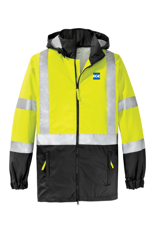 ANSI 107 Class 3 Safety Windbreaker