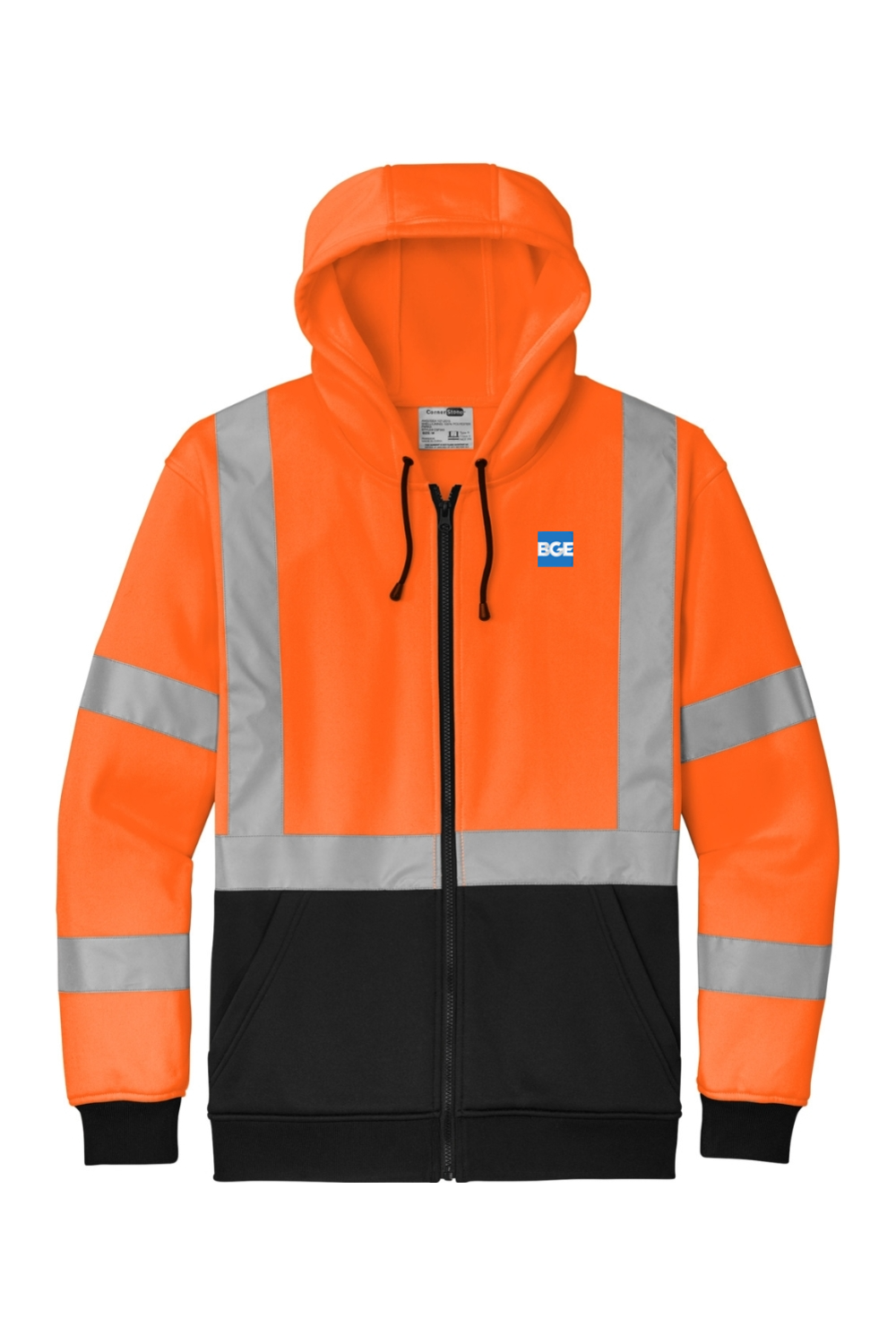 Class 3 Heavy-Duty Fleece Full-Zip Hoodie - Image 2