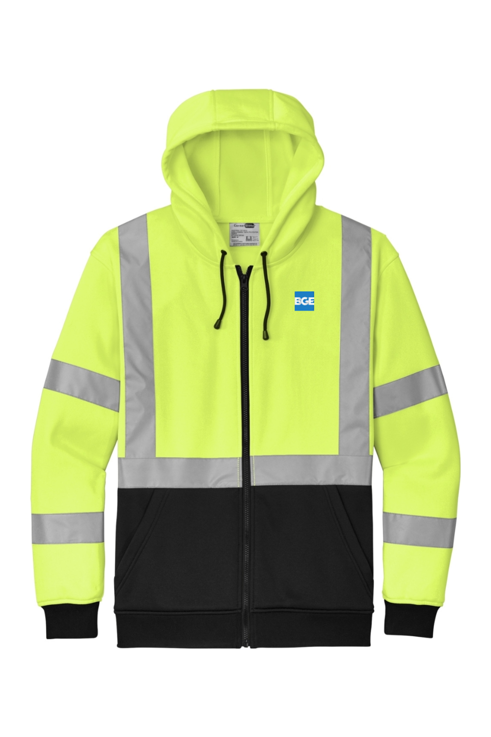 Class 3 Heavy-Duty Fleece Full-Zip Hoodie